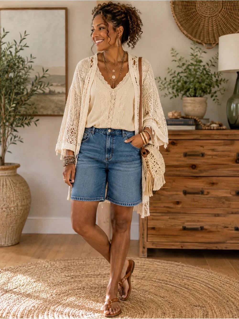 We The Free casual short